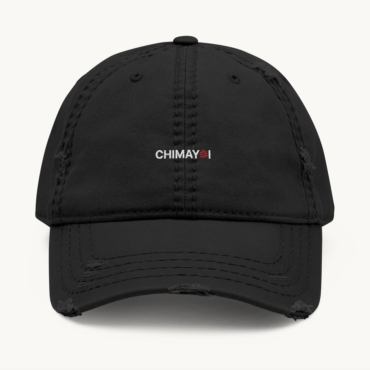Chimayoi Embroidered Distressed Dad Hat I Vintage Baseball Cap