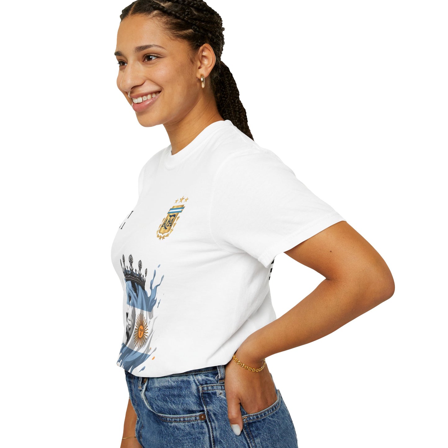 Lion Crest Argentina Messi #10 Tee