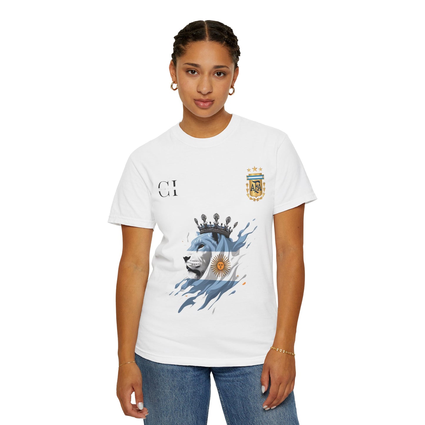 Lion Crest Argentina Messi #10 Tee