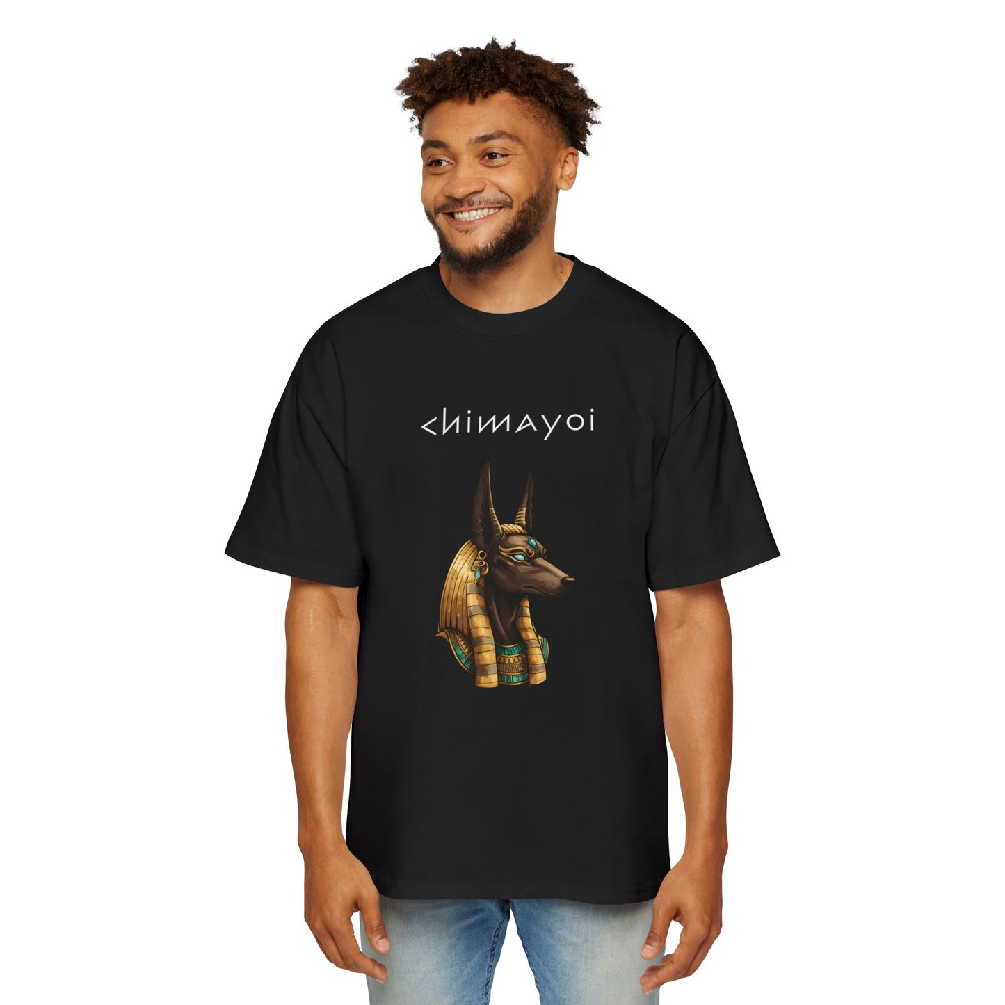 Anubis Graphic Tee —  Oversized T-Shirt