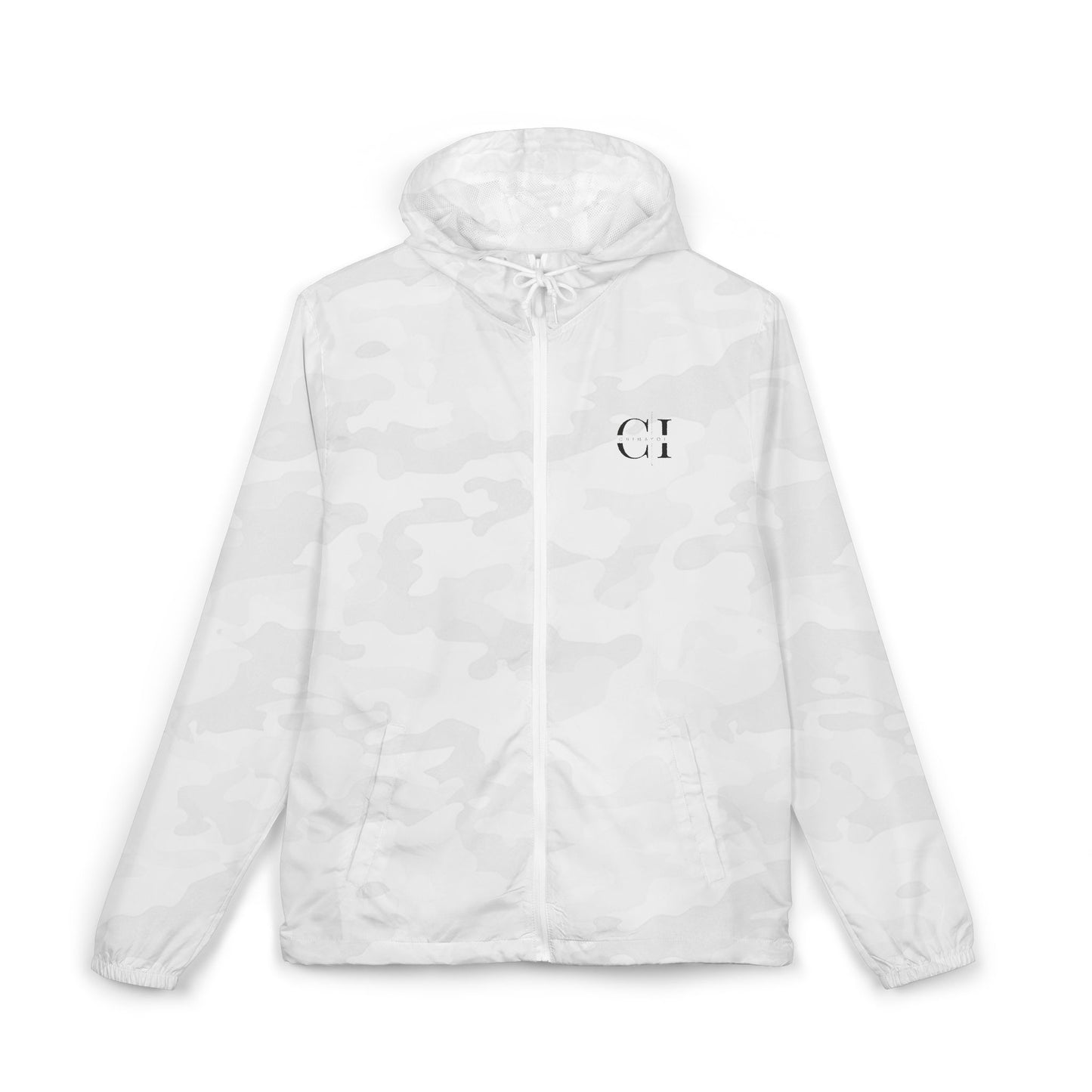 Anubis Mask Windbreaker Jacket – Streetwear Hooded Jacket