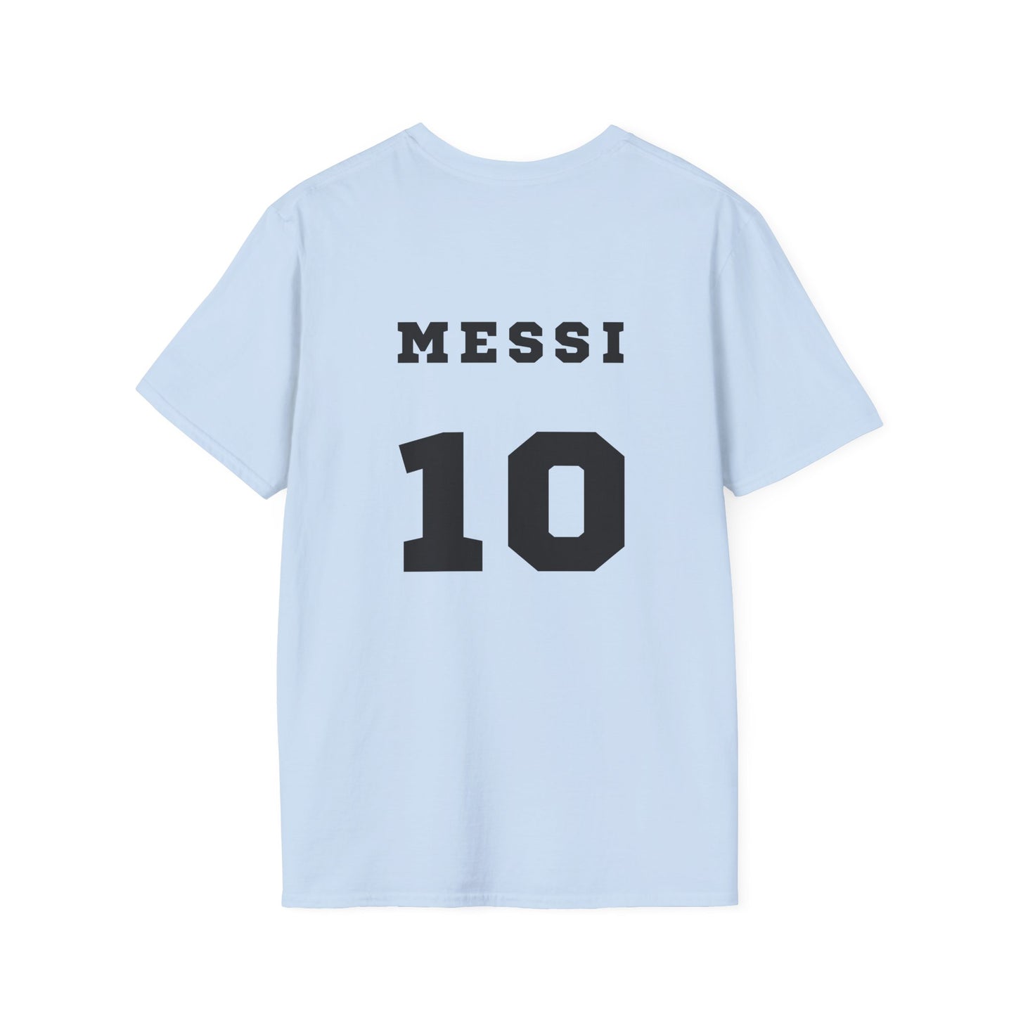 MESSI T-Shirt — AFA Logo & Flag Soccer Tee