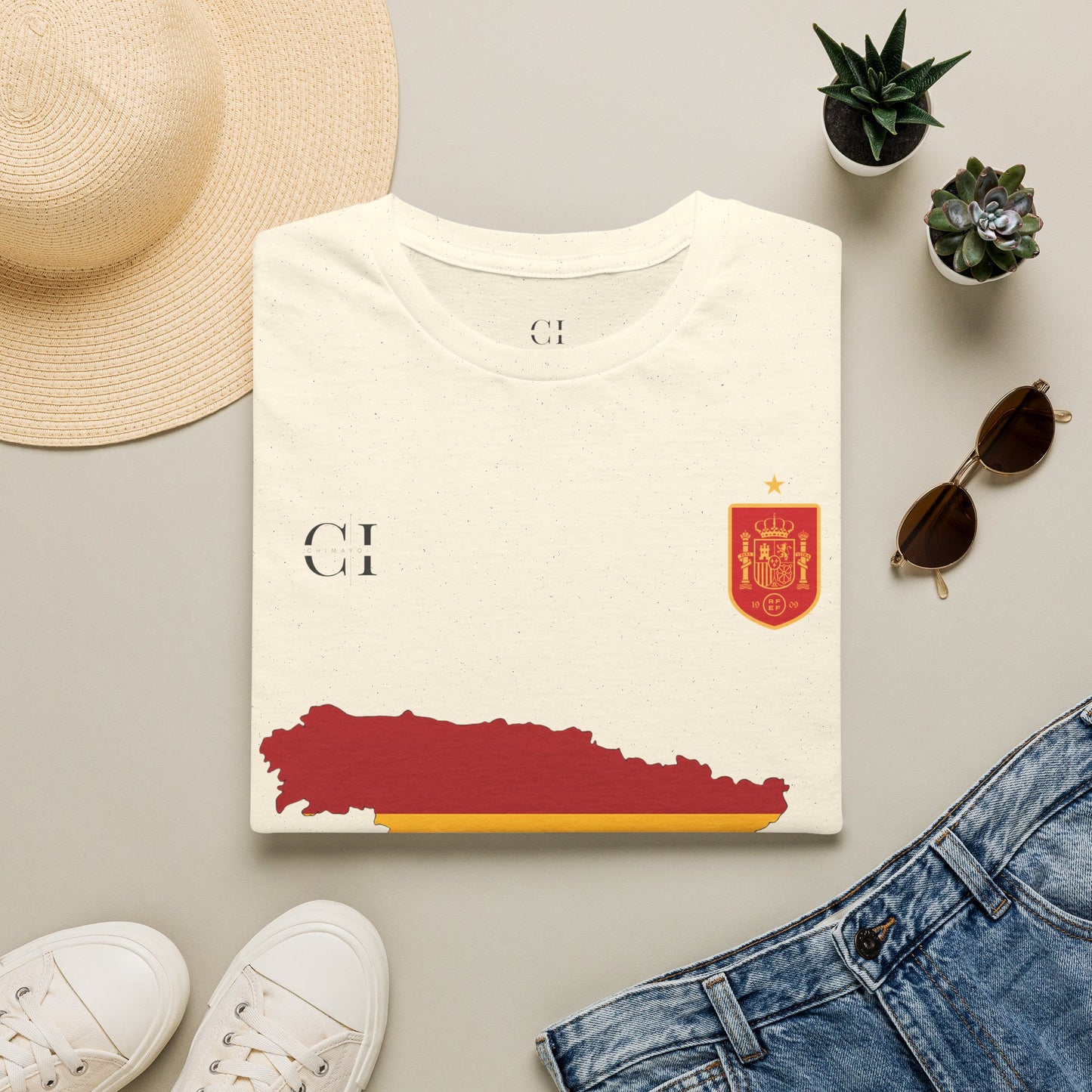 Ferran Torres 7 Spain Football Tee - Spain Map Flag Fan T-Shirt
