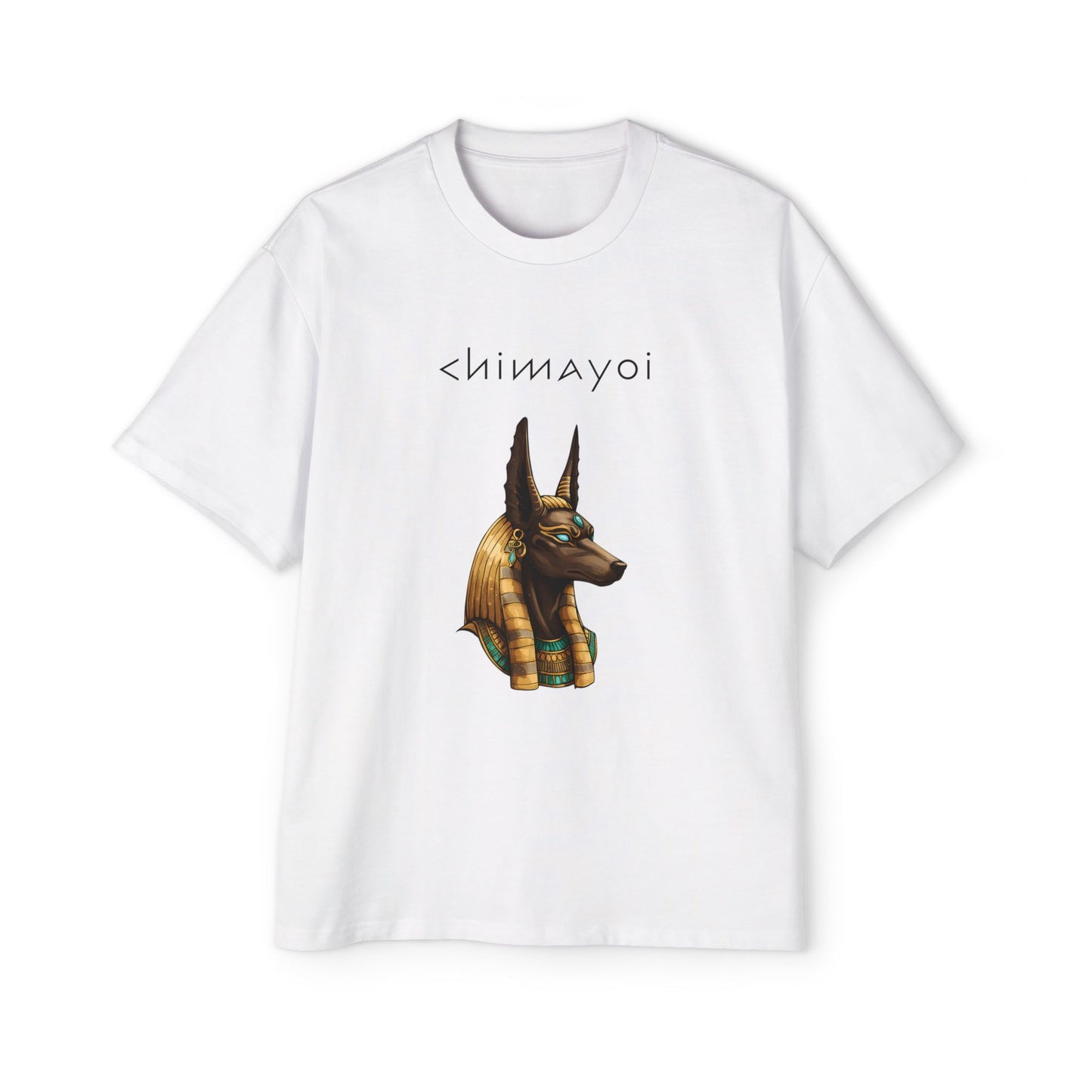 Anubis Graphic Tee —  Oversized T-Shirt