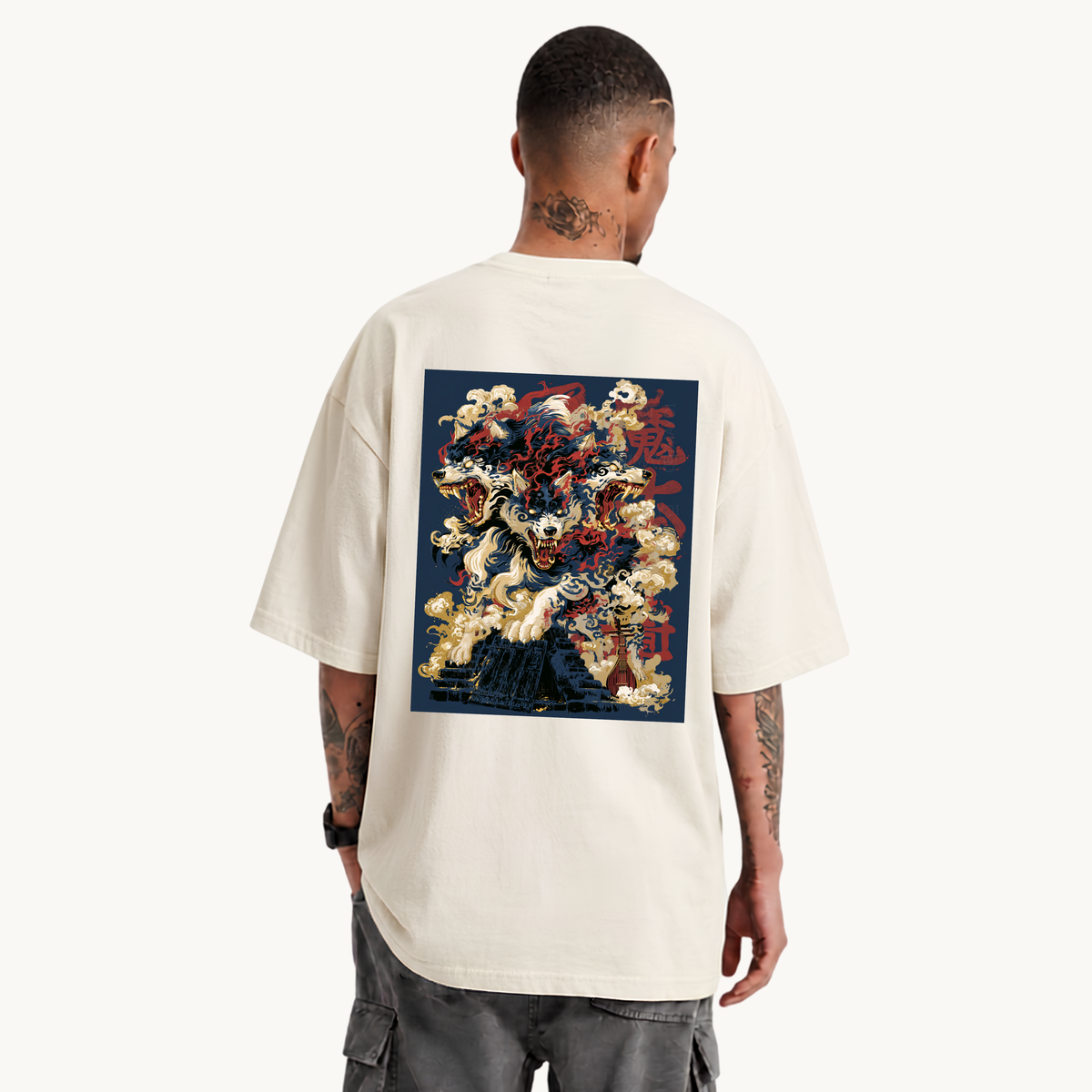 #cream Cerberus Mythic T-shirt