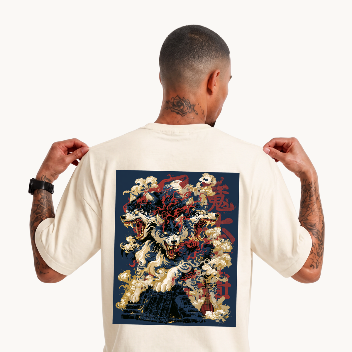 #cream Cerberus Mythic T-shirt