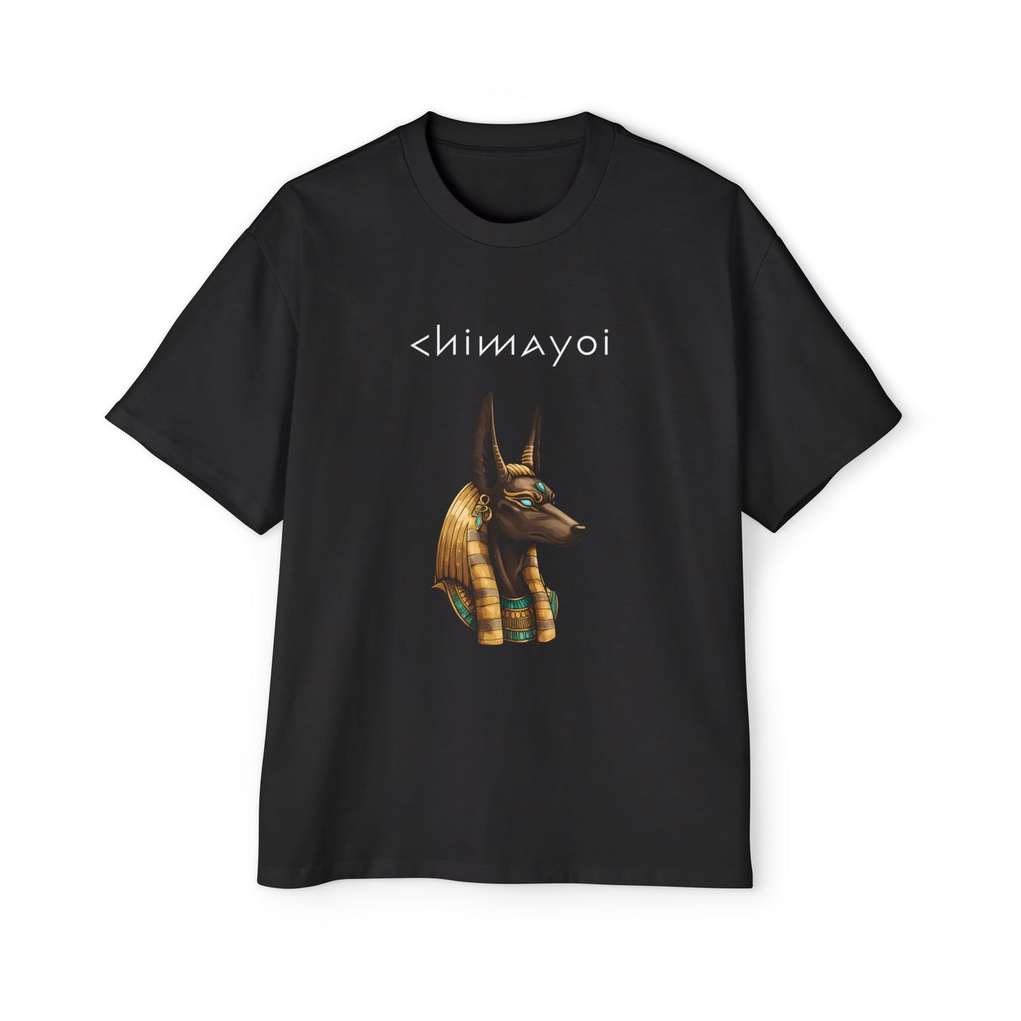 Anubis Graphic Tee —  Oversized T-Shirt