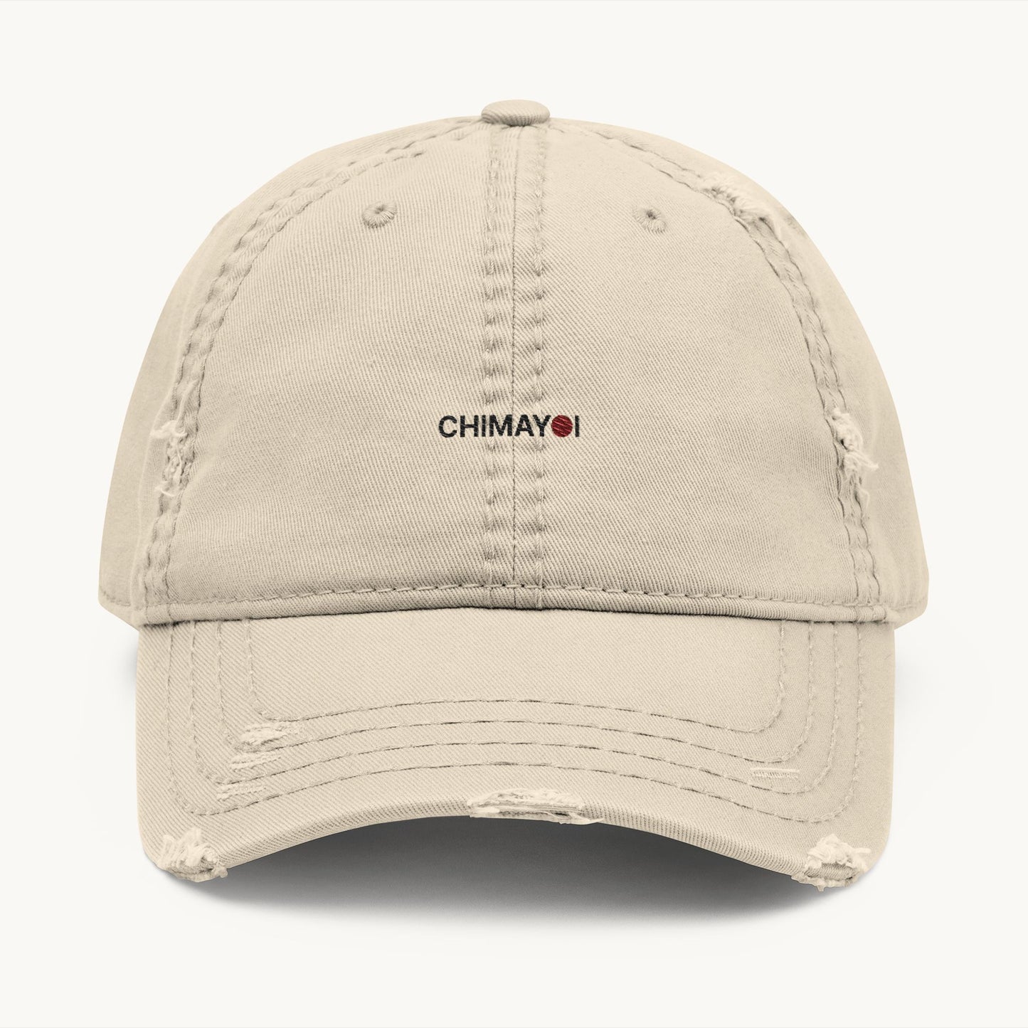 Chimayoi Embroidered Distressed Dad Hat I Vintage Baseball Cap