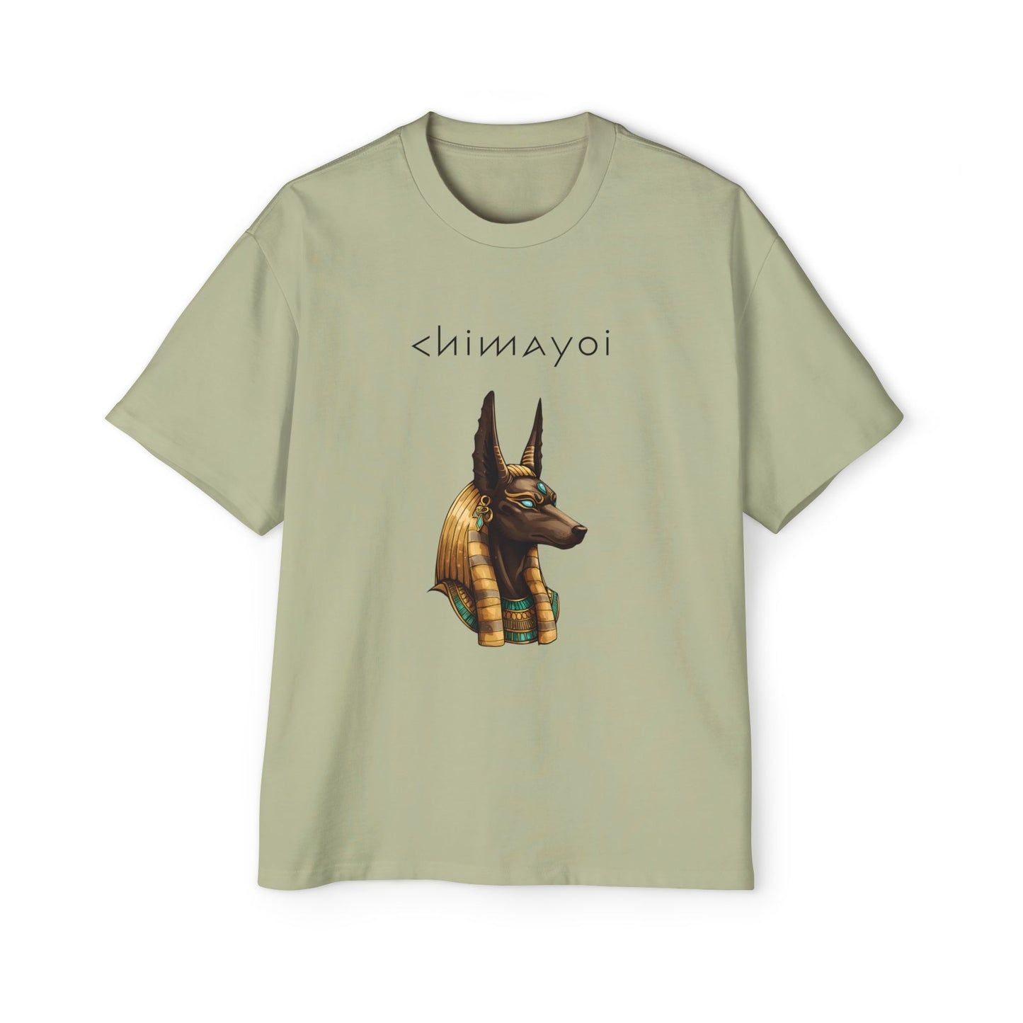 Anubis Graphic Tee —  Oversized T-Shirt