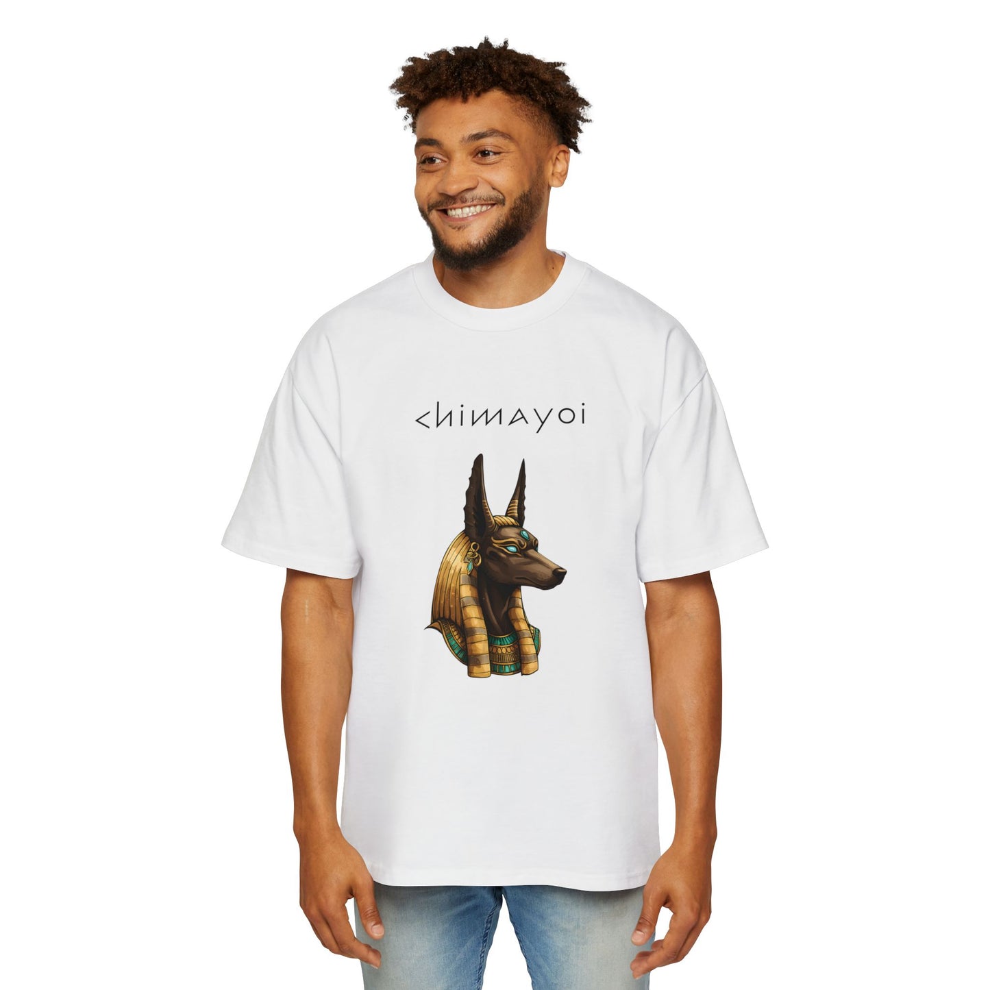 Anubis Graphic Tee —  Oversized T-Shirt