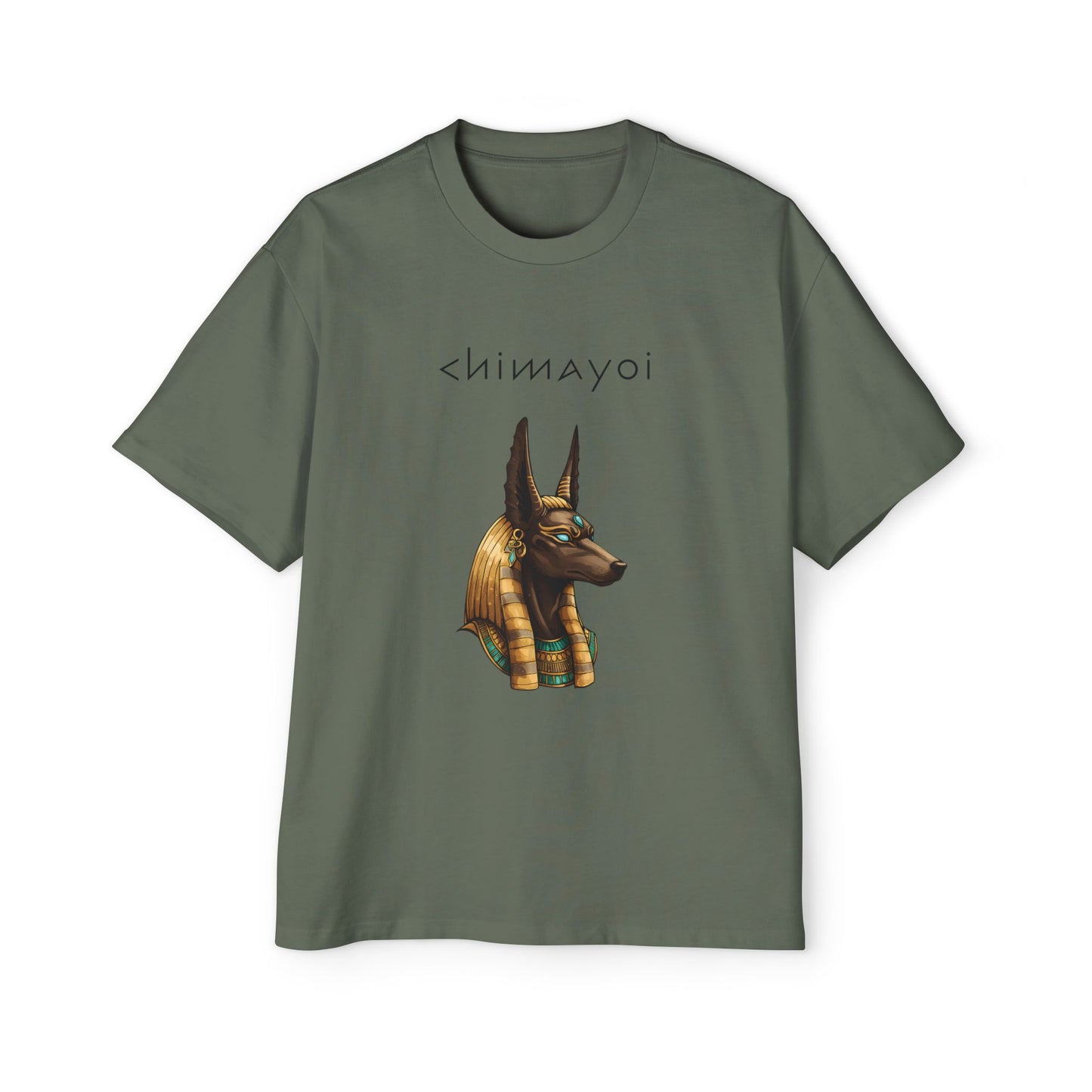 Anubis Graphic Tee —  Oversized T-Shirt
