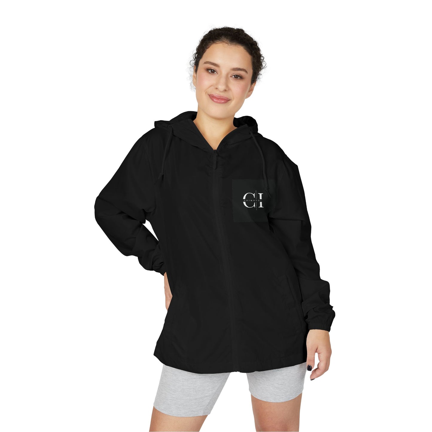Anubis Mask Windbreaker Jacket – Streetwear Hooded Jacket