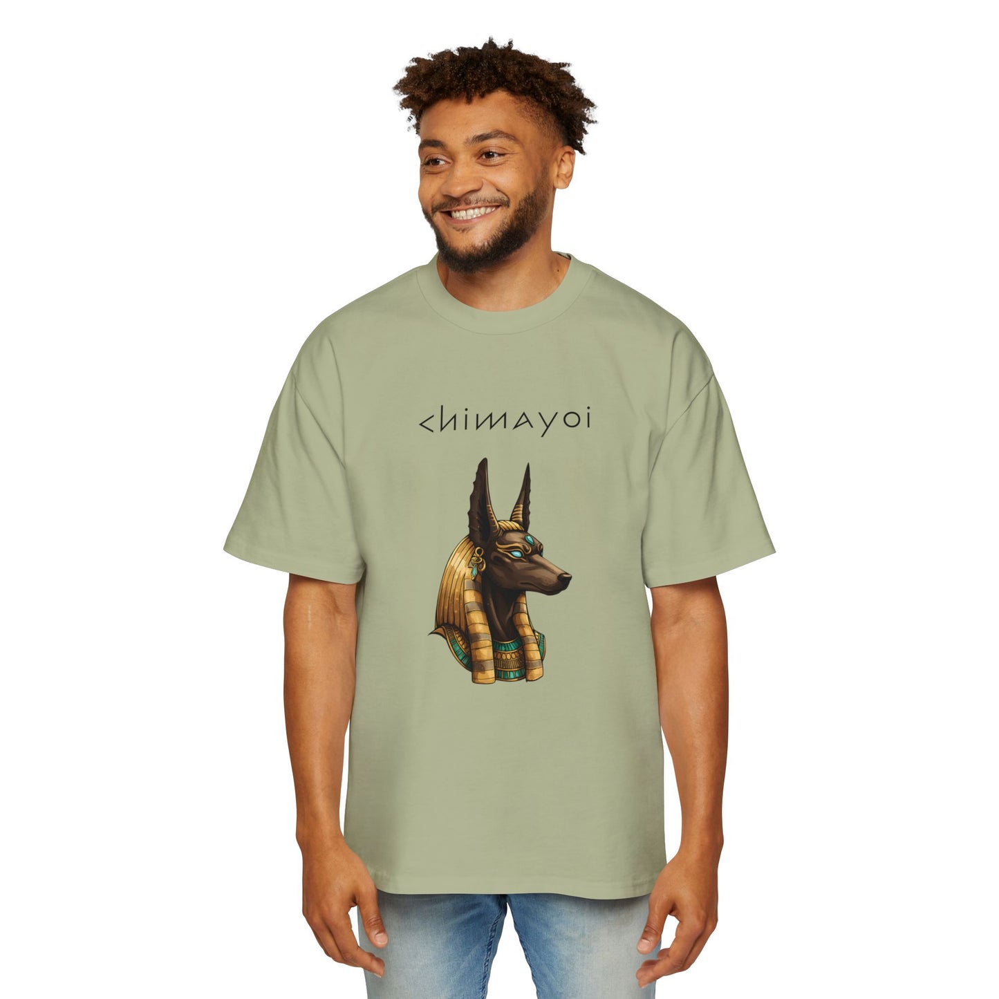 Anubis Graphic Tee —  Oversized T-Shirt