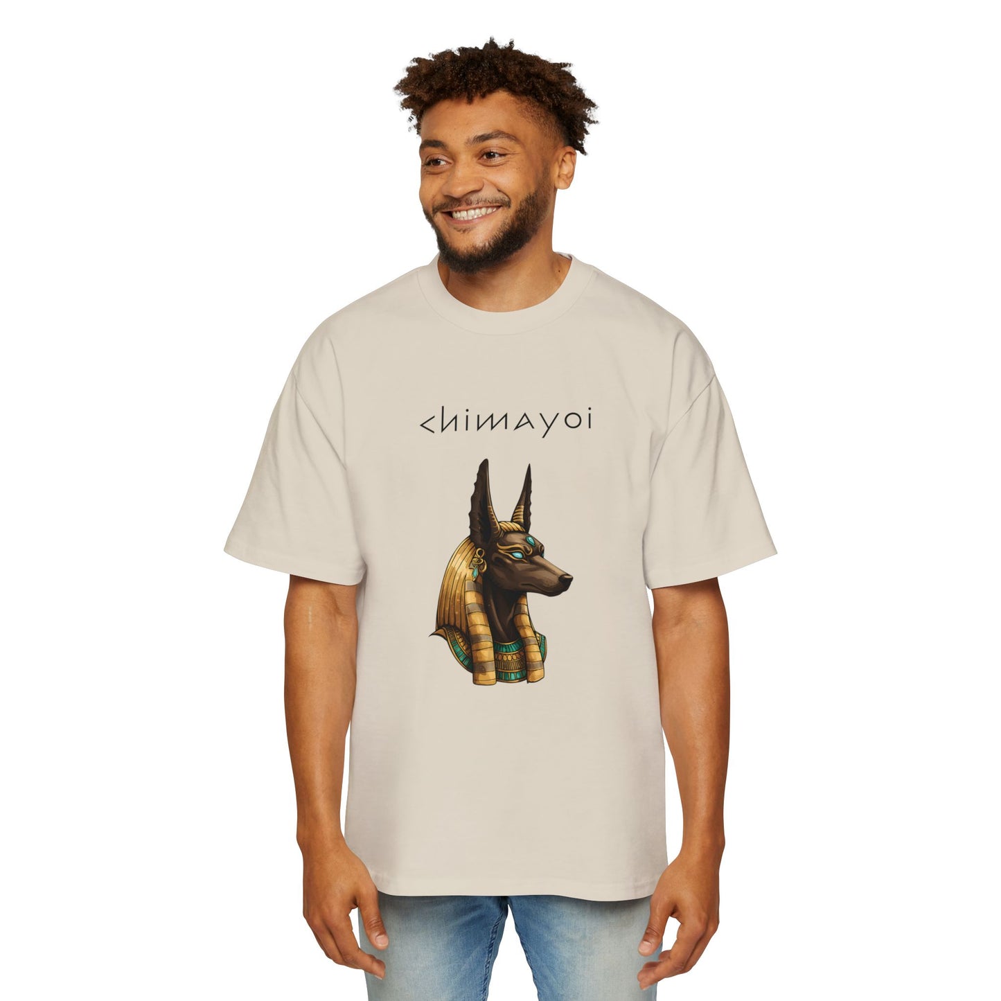 Anubis Graphic Tee —  Oversized T-Shirt