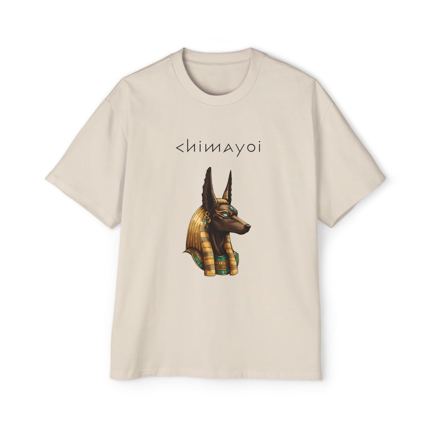 Anubis Graphic Tee —  Oversized T-Shirt