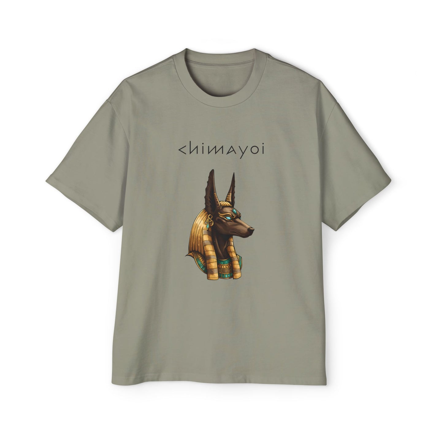 Anubis Graphic Tee —  Oversized T-Shirt