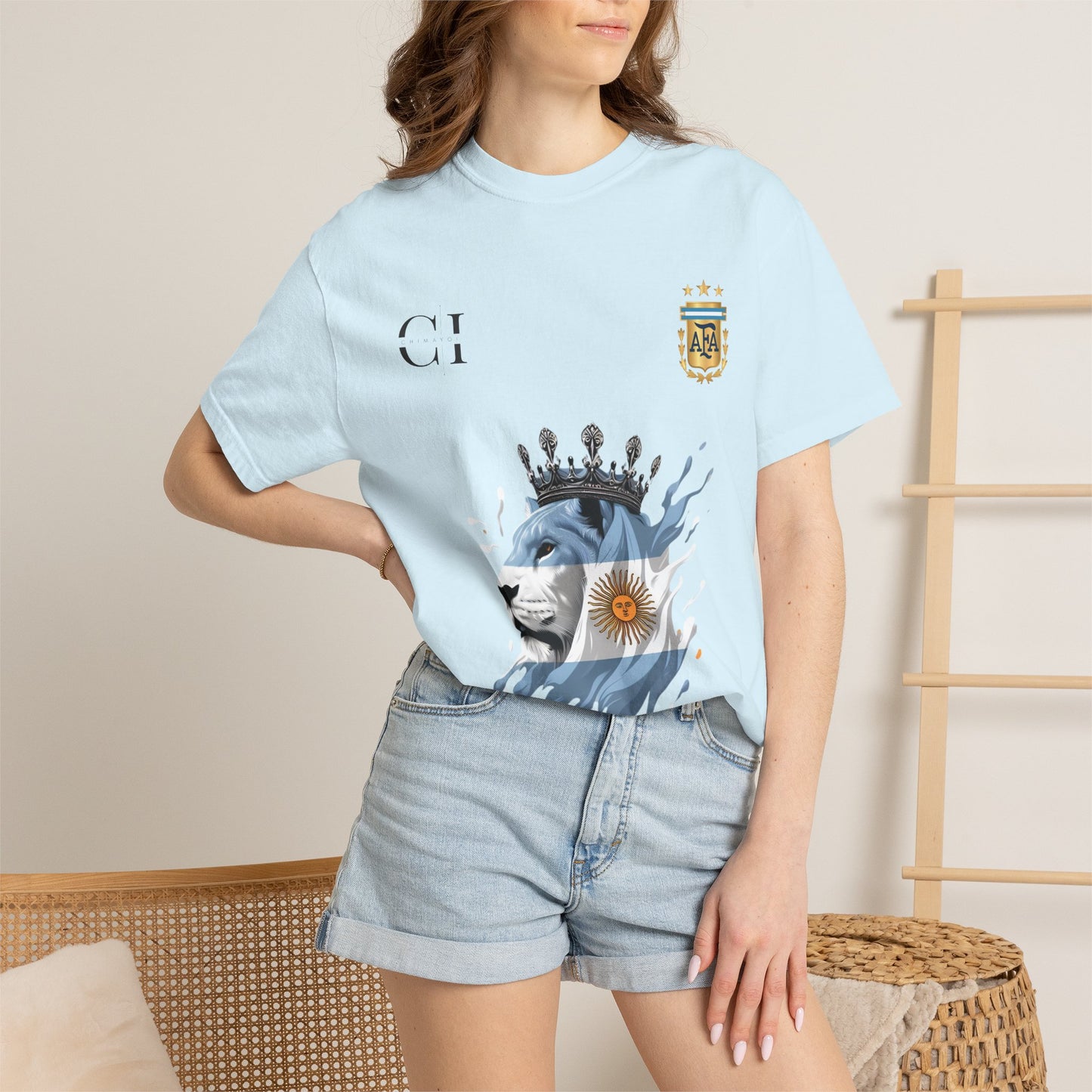 Lion Crest Argentina Messi #10 Tee