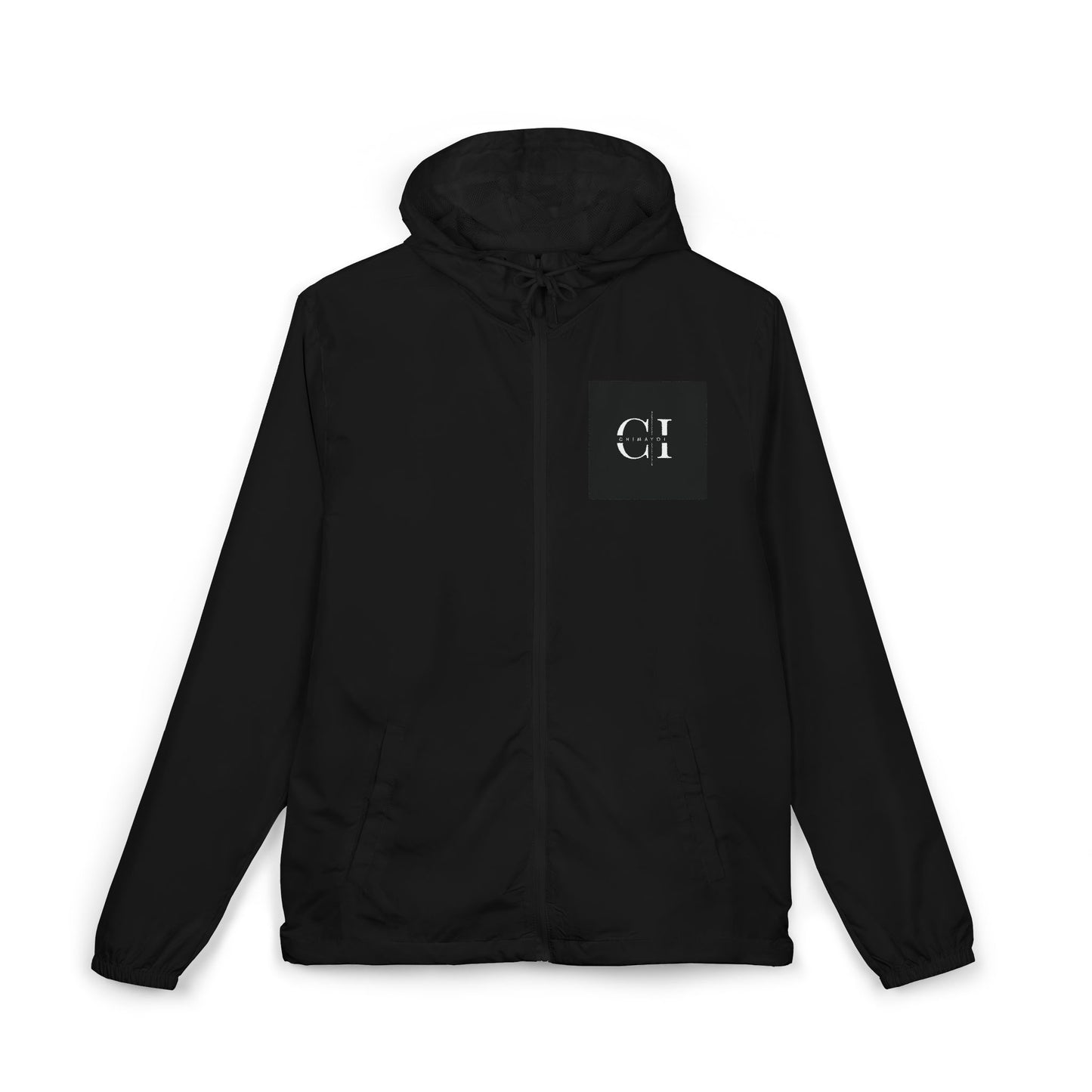 Anubis Mask Windbreaker Jacket – Streetwear Hooded Jacket