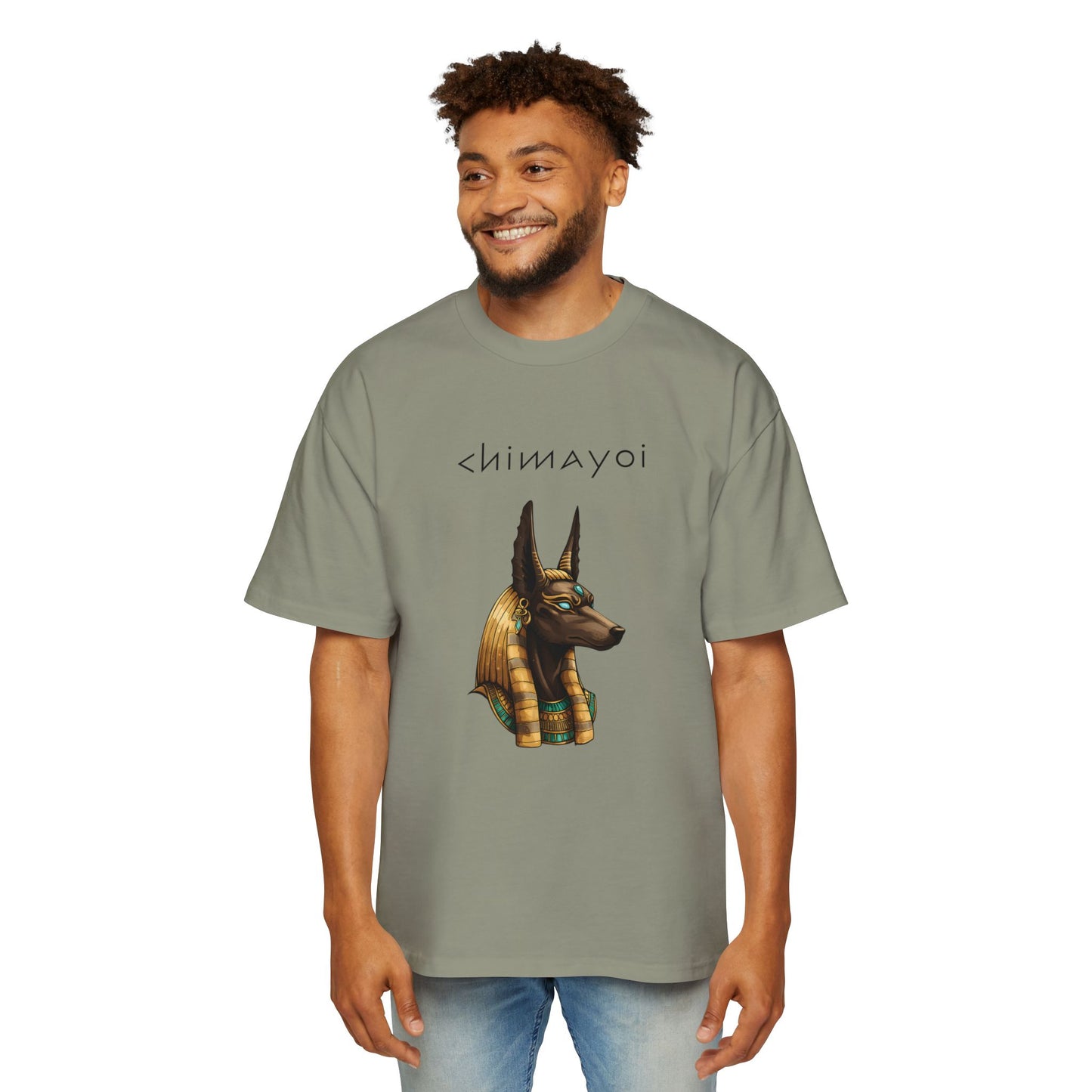 Anubis Graphic Tee —  Oversized T-Shirt